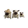 Decoration Sitting Pug Dogs Pug Dog Plush Toy Pug Dog Plush Doll Stuffed Toy Elf Fat Pug Plush Toys