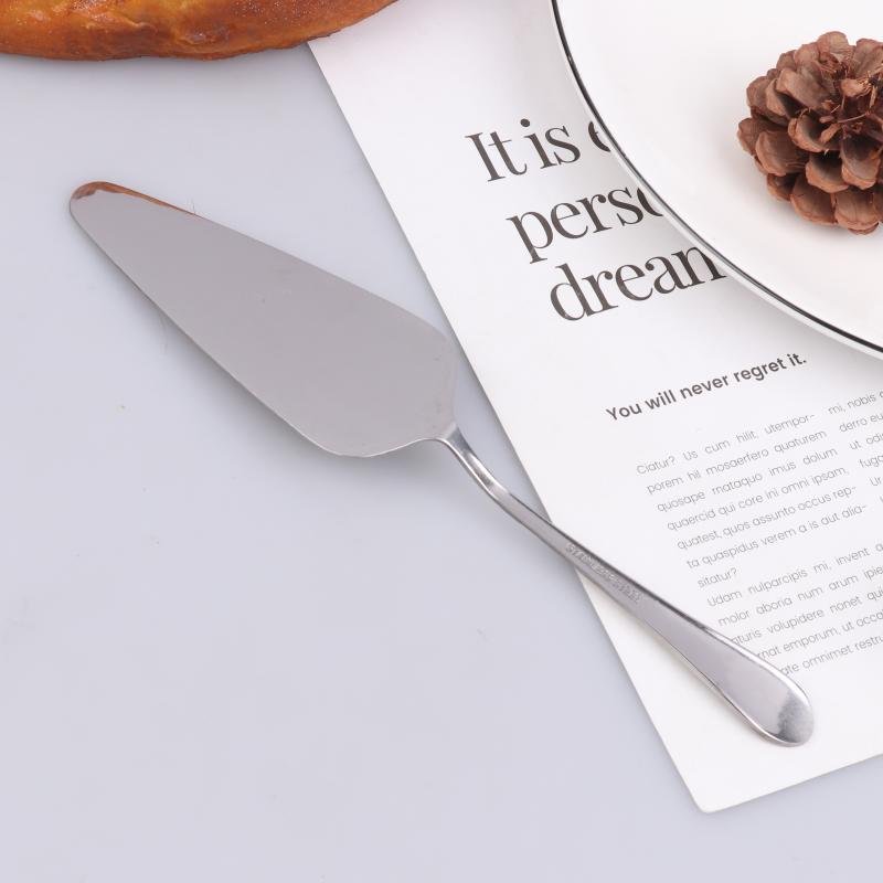 1 ks dortová lopatka nerezová ocel krájení pizza sýrový dort dělící nůž špachtle pečení cukrářské nástroje kuchyňské dezertní náčiní