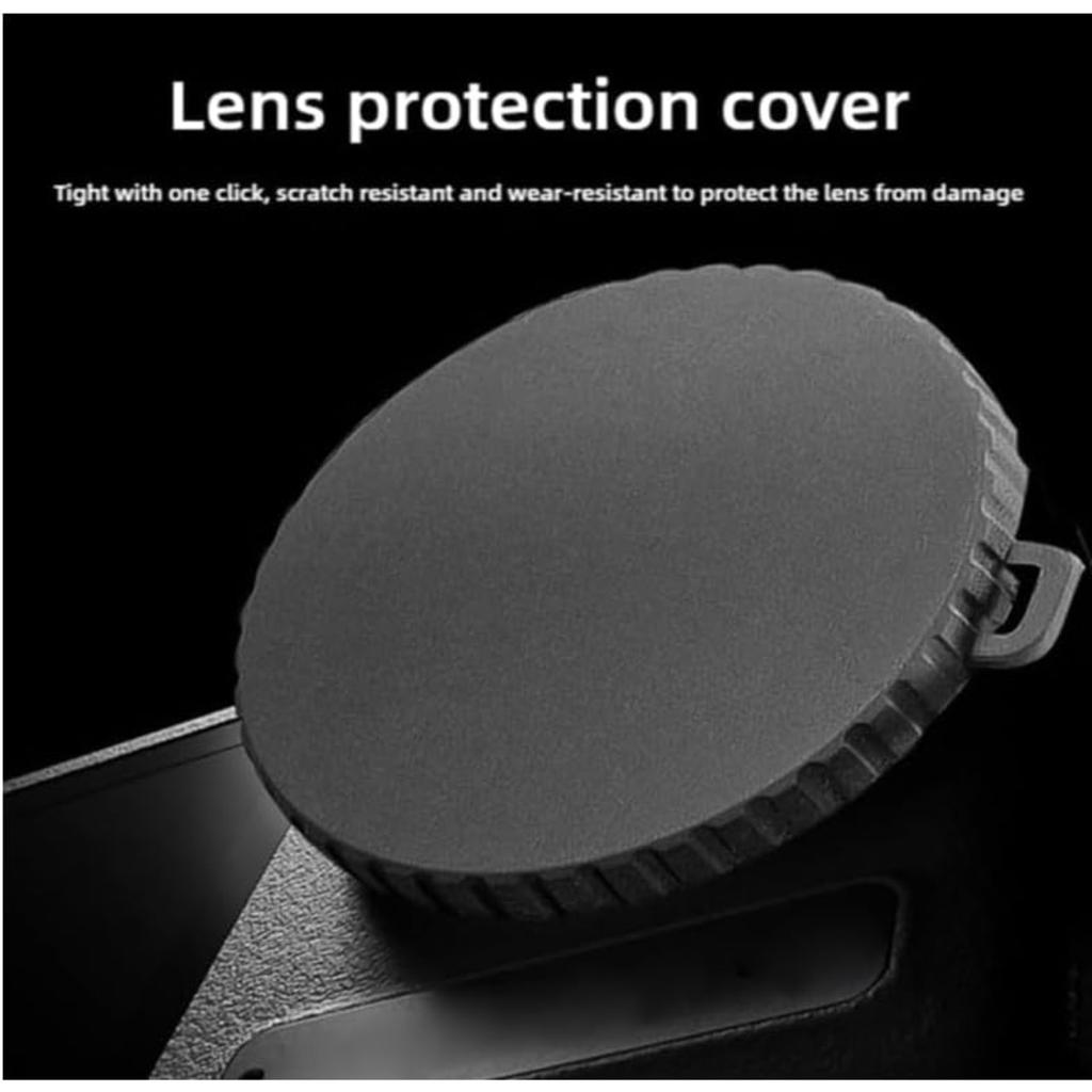 Silicone Protective Case for DJI OSMO Action 6, Len Cap Protector Flexible Lens Cover Protective Accessories, Prevent Scratches