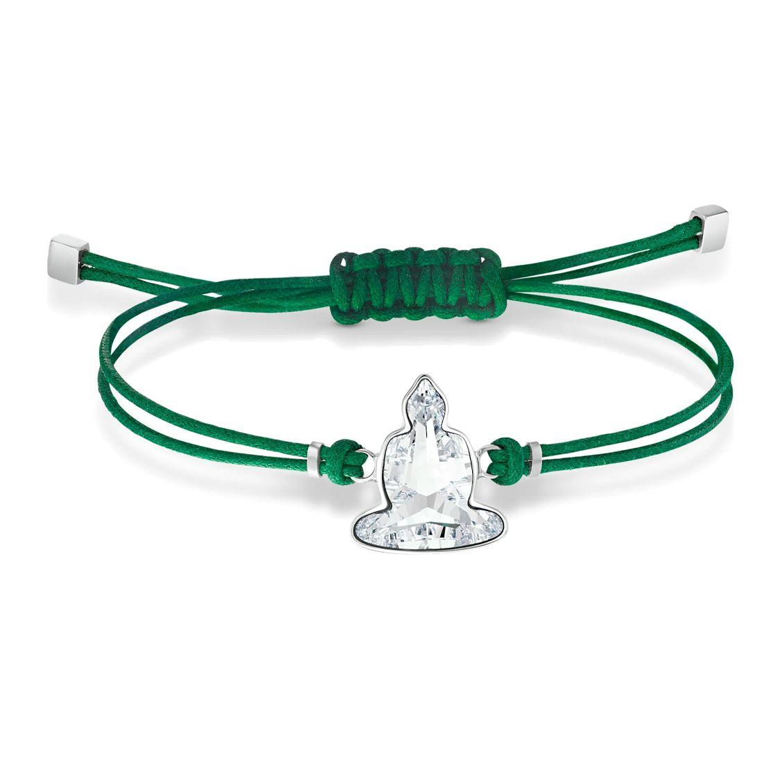 Swarovski Power Buddha Bracelet Unisex Bracelets Green 5523173 Green