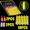 10Pcs/lot Fishing Fluorescent Lightsticks Fishing Sticks Light for Night Fishing