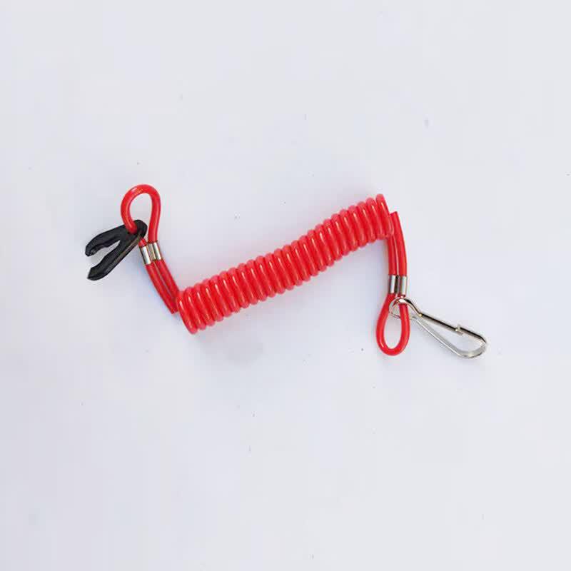 Marine Outboard Safety Kill Switch Lanyard