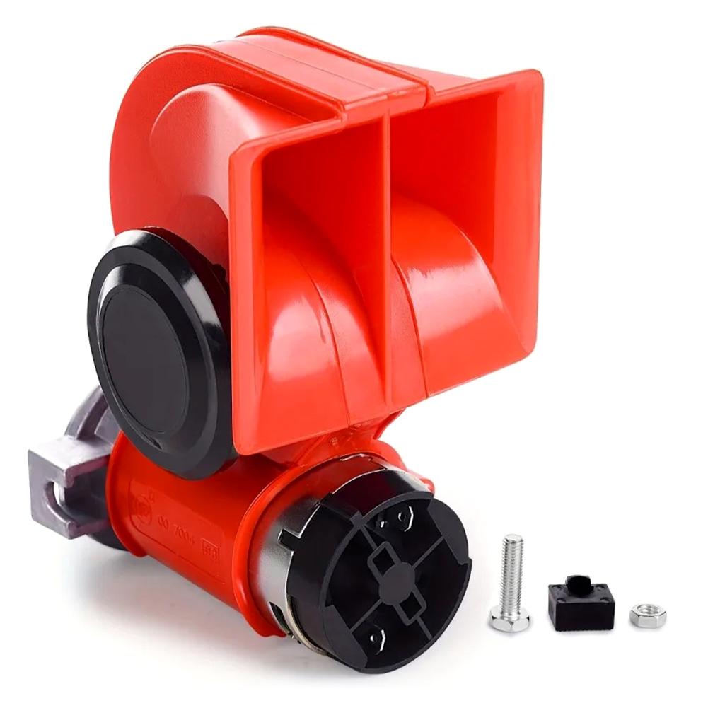 12V Truck Air Horn - 150db Super Loud Snail Car Horn For Vehicles Waterproof - Ideal For Cars, Jeeps, Trucks, Motorcycles A1K6
