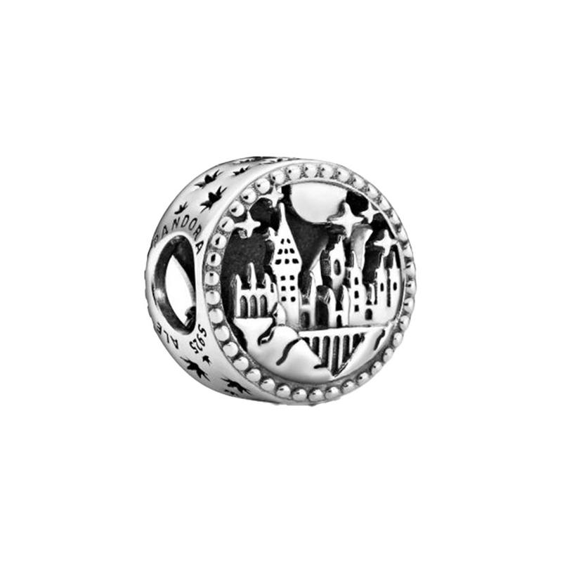 Pandora Necklace/Pendant Harry Potter Series Hogwarts School of Witchcraft and Wizardry Charm, School of Witchcraft and Wizardry One size fits all