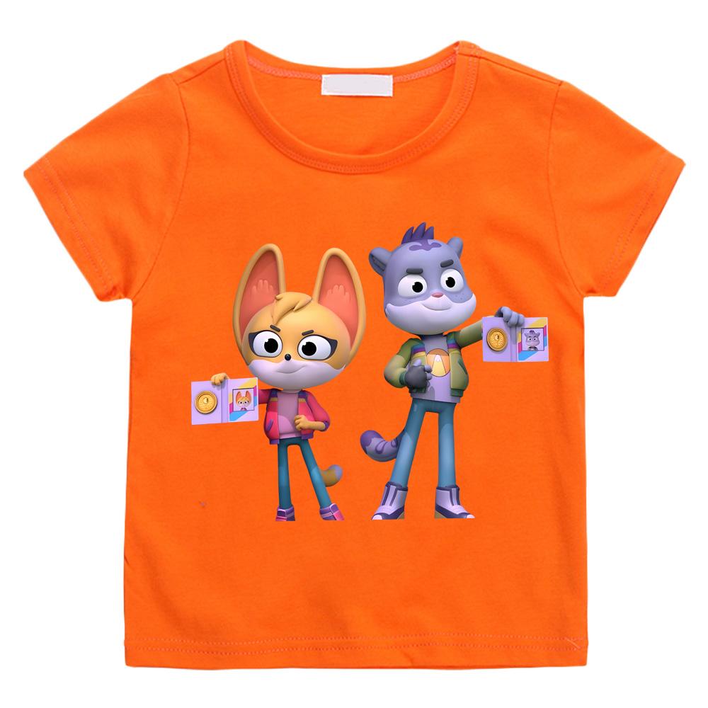 Kawaii The Creature Cases Stil Cartoon Print T-Shirts Hohe Qualität 100% Baumwolle T-Shirt Rundhals Cartoon Jungen/Mädchen T-Shirt