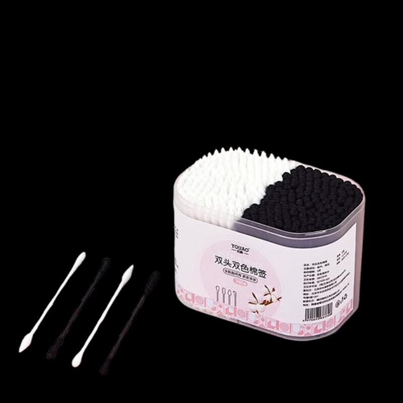 YOUAO Dual-Head Dual-Color Cotton Swabs