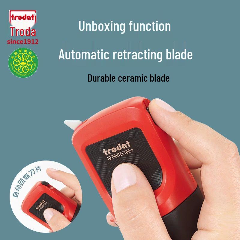 Zhuoda Privacy Protection Roller Stamp & Box Cutter