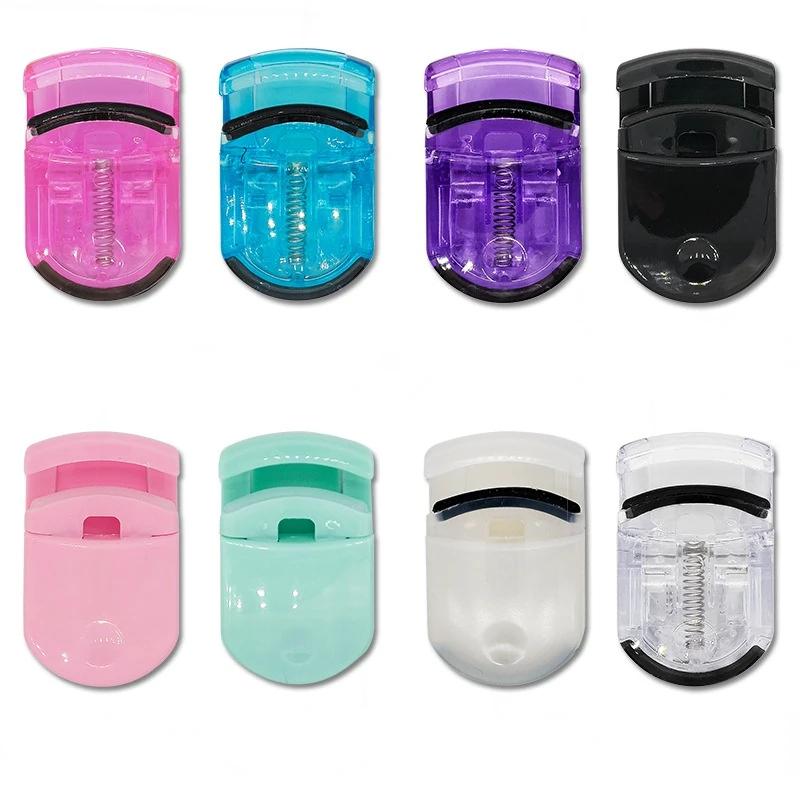 Mini ondulator de gene profesional multicolor pliabil pentru gene false, clip de ondulare a genelor auxiliare, instrumente cosmetice pentru machiaj