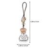 1pc 6ml Perfume Bottle Pendant Essential Oil Bottle Pendant Car Hanging Pendant