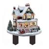 Winter Holiday Gift for Garden Snowy Cottage Stake, Christmas Acrylic Yard Sign, Outdoor Decor Lawn Ornament Decoration Weather Resistant Sign