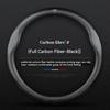 AAHV1 For Opel OPCline ASTRA CORSA INSIGNIA MOKKA VECTRA GTC Tigra Carbon fiber Leather Car Steering Wheel Cover Anti-Slip Accessories