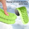 1 Pair 4D Cloud Comfort Insoles with Arch Support Shock-Absorbing Breathable Shoe Inserts for Men Women Anti-Odor Sweat-Wicking Trim To Fit Insoles
