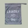 Waterproof Travel Laundry Bag with Zip Portable Reusable Dirty Clothes Storage Bag Swimming Fitness Beach Clothes Organizer Bags