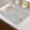 Dish Drying Mat for Kitchen Counter Non-Slip Absorbent Draining Mat Eco-Friendly Heat Resistant Dish Drying Pad for Sinks Draining Racks