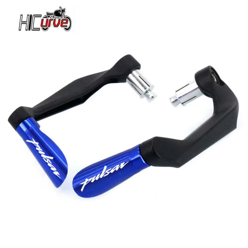 Motorcycle Accessories CNC Handlebar Grips Brake Clutch Levers Guard Protector For Bajaj Pulsar 200 NS/200 RS/200 AS