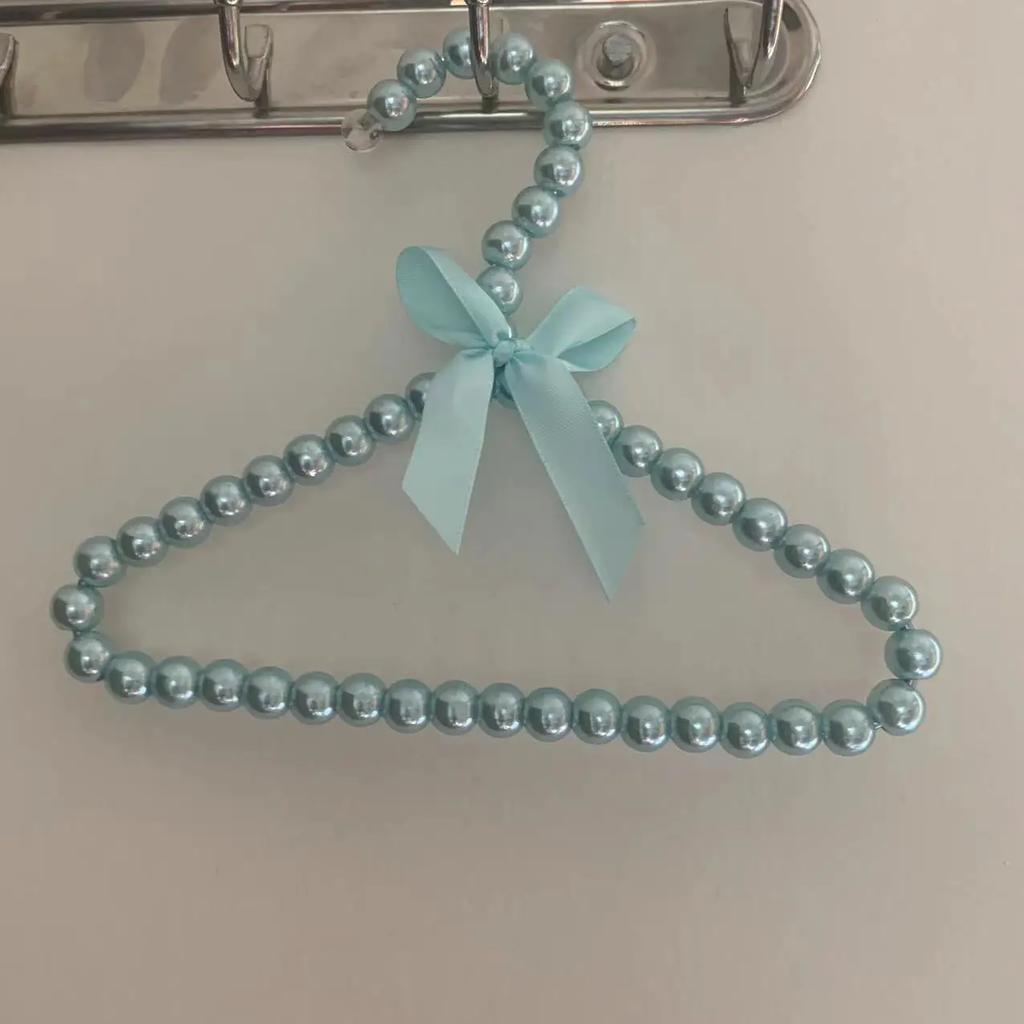 Dog Clothes Girl Heart Pearl Hanger Shelf Cat Clothes Pet Supplies Hanger Dog Accessories for Small Dogs Pets Accessories