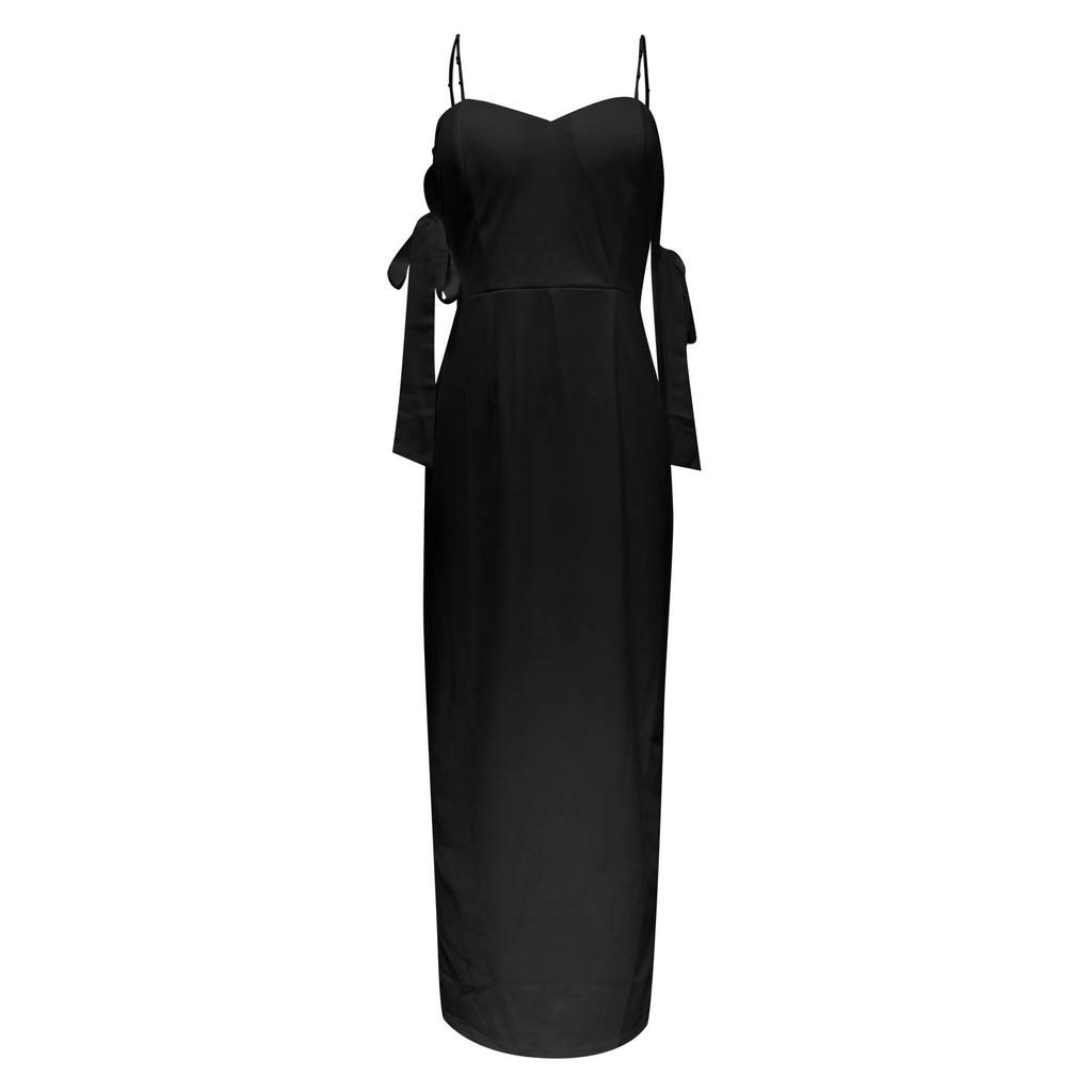 Women Off Shoulder Dress Formal Wedding Evening Dress Slim Maxi Dresses