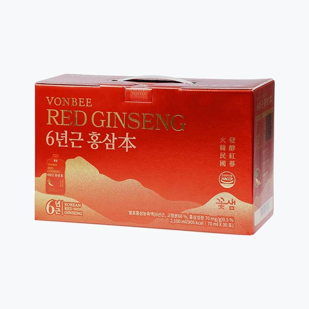 Camping Yag Vonbee 6-Year-Old Red Ginseng Bon 70ml x 30 pcs