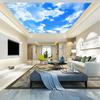 Sky Wall Mural Cloud Ceilings Wallpaper Kids Room Bedroom Living Room Ceiling Wall Mural