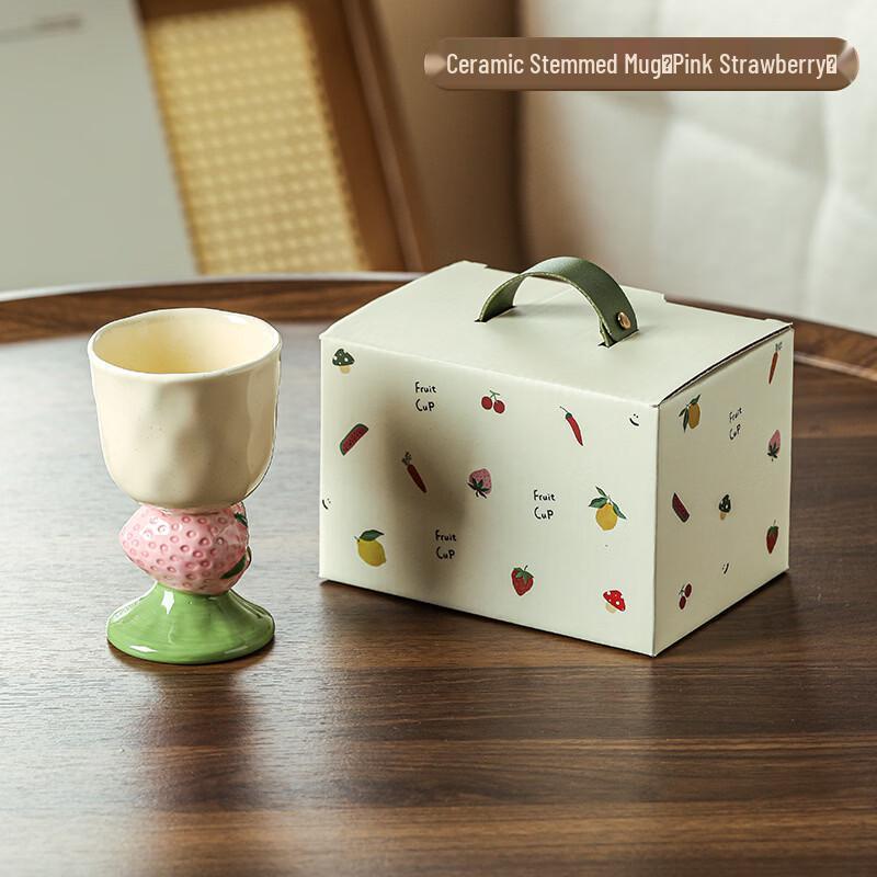 

Wutuo Hand-painted Ceramic Fruit Cup