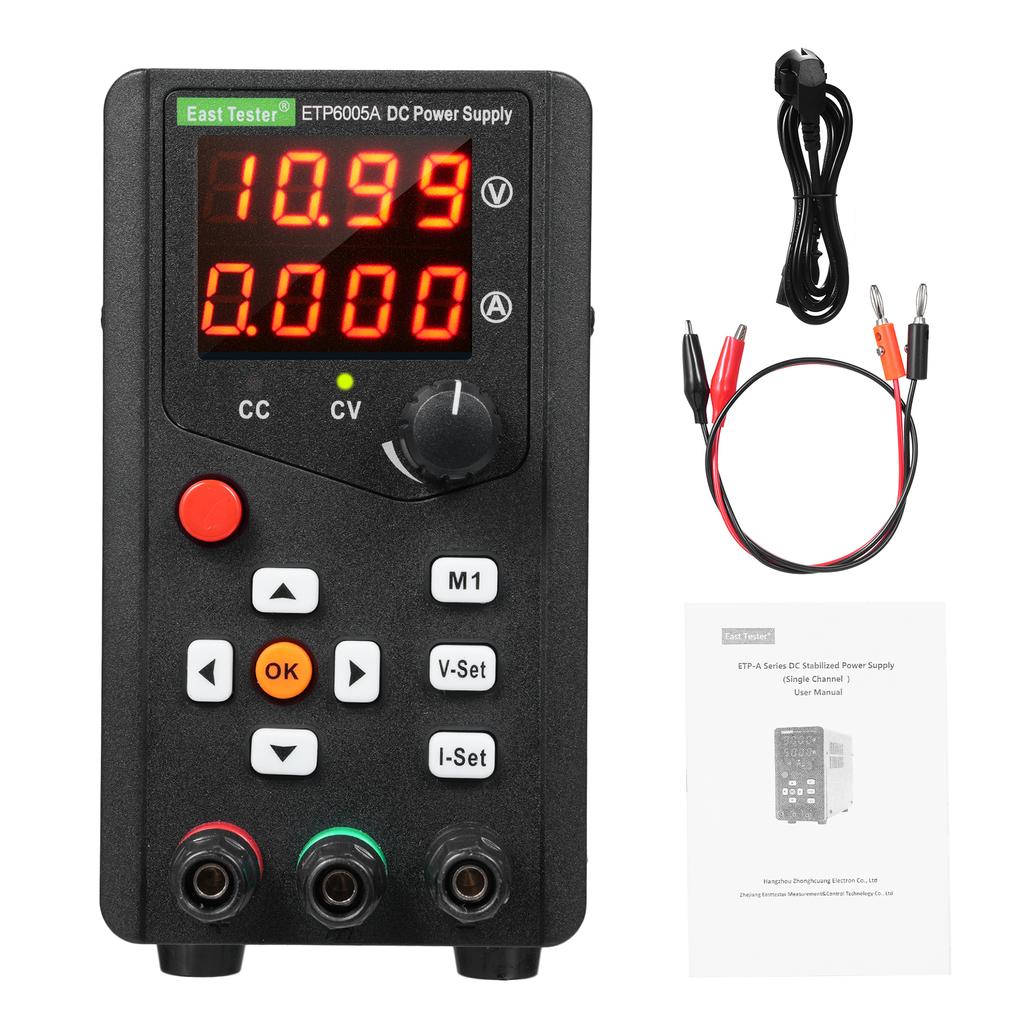 60V 5A DC Power Supply Adjustable Digit Display Mini Laboratory Power Supplies Voltage Regulator Repair