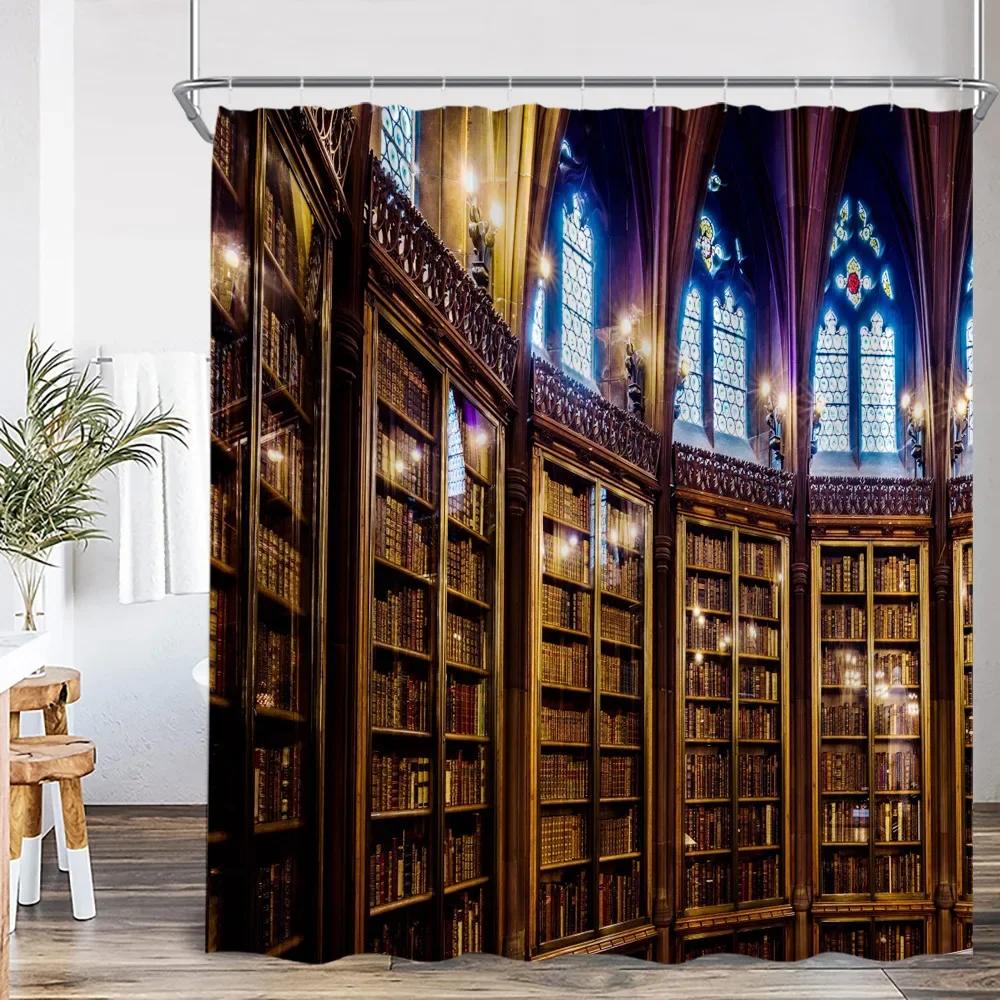 

Витражная Занавеска для душа Сад Бабочка Цветок Церковь Витражный узор Искусство Занавеска для душа 120x180см W120xH180cm