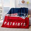Patriots Team Spirit Portable Blanket/Soft Blanket Bedding Blanket Suitable for Travel Camping Living Rooms Offices Sofas Fan Gifts