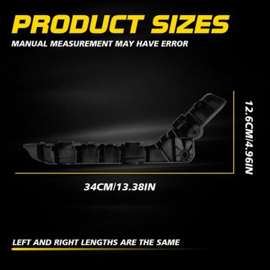 2pcs Set Bumper Retaining Brackets 84059893 For Chevrolet Equinox L 2015-17 EOA