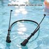 Silicone Anti Lost Lanyard for 8pin Wireless Earbuds Secure Attachment Comfortable Wear Wide Compatibility
