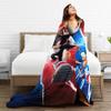 Sonices the H-Hedgehogs Shadow Soft Blankets Kids Adult Plush Throw Blanket Novelty Couch Chair Flannel Bedspread Sofa Bed Cover