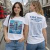 Take That Turneu 2026 Tricou Alb Date Turneu pe Stadioane UK Imprimeu Spate The Circus Live Tricou Concert de VarăEconomisește Când Cumperi