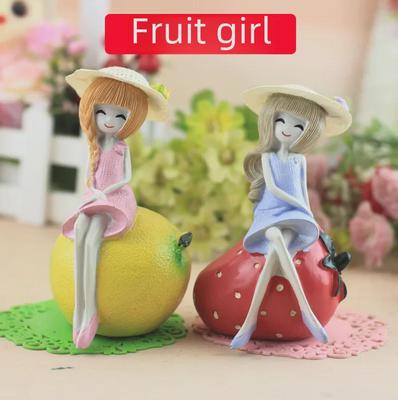 Kreatives Obstmädchen-Harzhandwerk: Kuchen & Wohndeko, Geschenke, Autozubehör