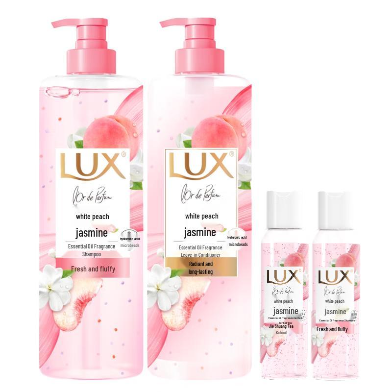 LUX White Peach Jasmine Volumizing Hair Care Set