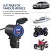 Auto Car Charger Quick USB Port Cigarette-Lighter Laptop Charger Portable Adapter with Switch Power Port Outlet Converter Combo-car Charger