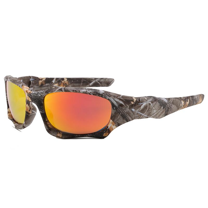 Men's Polarized Tactical Windproof Sunglasses - Military Green, Sports Style