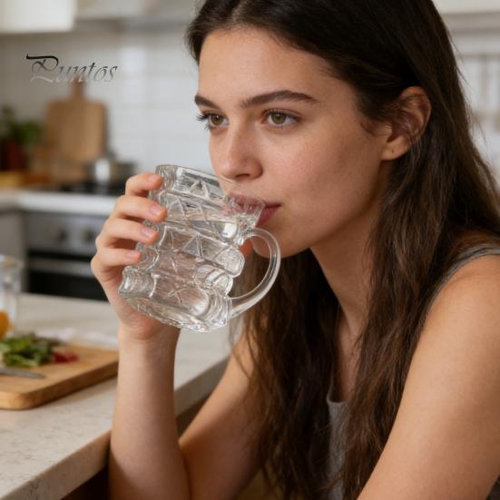 Stacked Book Glass Cup Coffee Mug Design 420mlHeat-Resistant Tea 420ml Clear Microwave Safe Dishwasher Gift for Lovers And Collectors