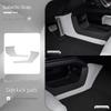 Xiaomi SU Kick Pads & Nappa Leather TPE Seat Protectors for Console Interior Modification