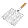 Easy To Clean Portable BBQ Net With Handle BBQ Grilling Basket Durable Grill Basket  Grilled Fish