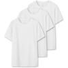 TopTen Unisex Cotton Basic Short Sleeve T-Shirt 3 Pack MSF5TS3001