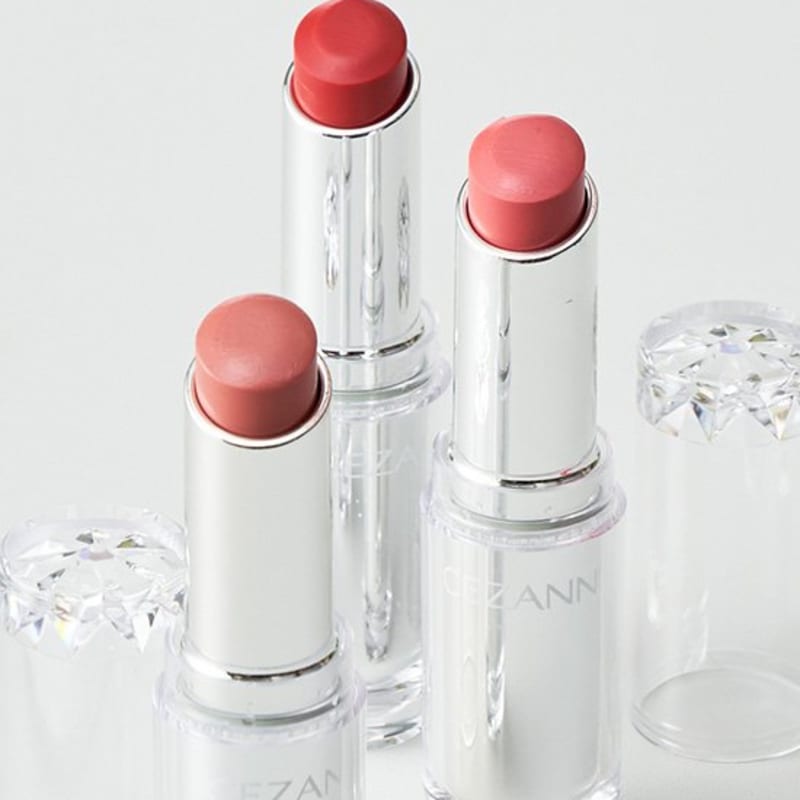 CEZANNE Lasting Gloss Lip 3 Types (Choose 1) (Colored Lip Balm)
