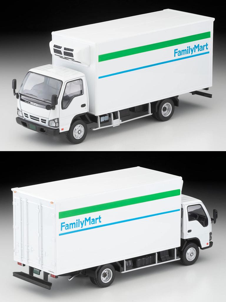 Tomica Limited Vintage Neo 164 Scale LV-N195c Isuzu Elf Panel Van Family Mart Finished Model 313007