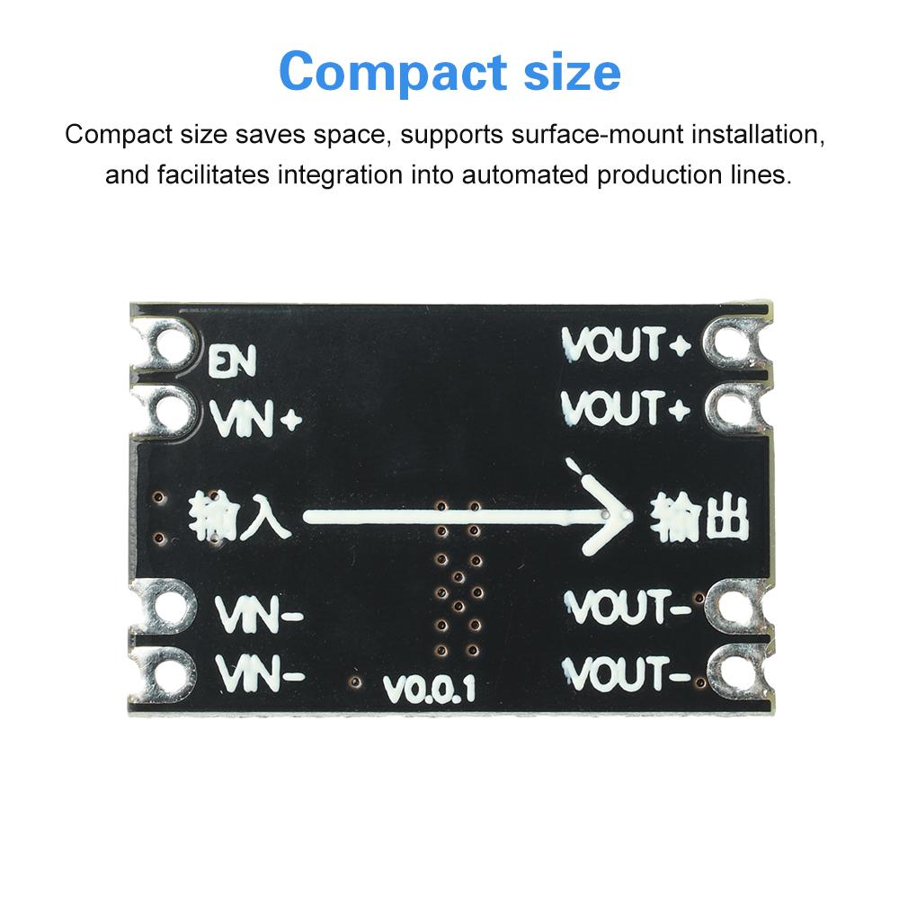 DC-DC Buck Step-down Power Supply Module 7V-100V to 5V 9V 12V 24V 2A Fixed Output Voltage Step-down Power Module