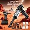 2026 New Mini Car Vacuum Cleaner Strong Scution Cordless 16kPA Powerful Wireless Car Cleaner HandHeld Portable Vacuum Cleaner for Car