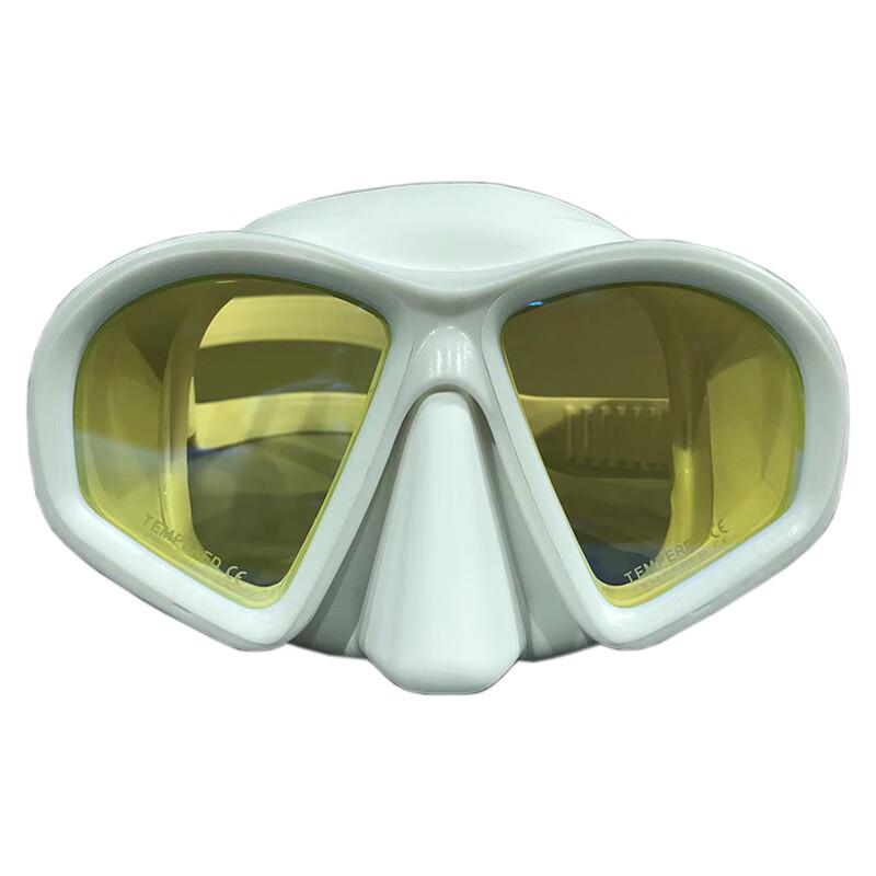 Liquid Silicone Tempered Glass Snorkel Diving Mask