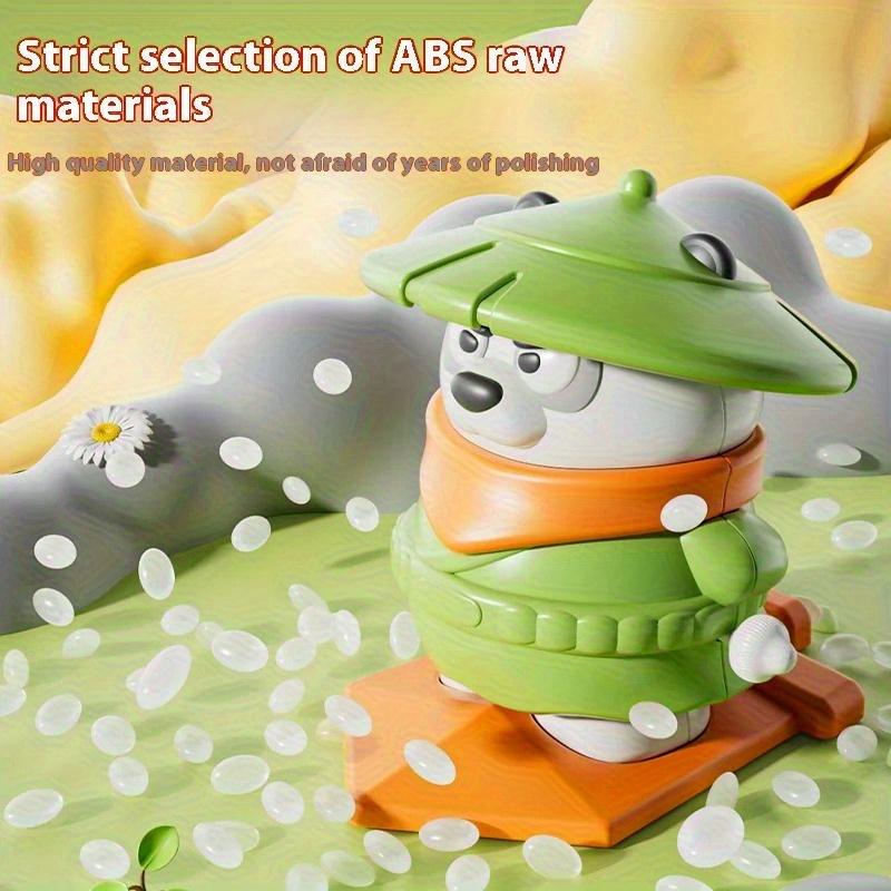 Panda Wind Up Chain Reaction Toy STEM Learning Educational Toy for Youngsters Ages 3+,Multicolor Safe Material, Imaginative Play, Playful Design