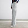 Women's High-Waisted Slim Wide-Leg Washed Jeans