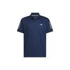 AEROREADY 3 Streifen Poloshirt Poloshirt Herren College Navy IN6630