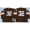 Cleveland Browns NFL Retro Jersey 32 Hall Of Fame Throwback Football Uniform Men