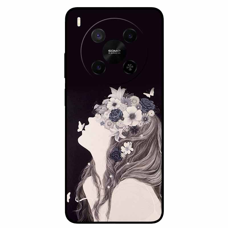 Cover For ZTE Blade V70 Max / Nubia V70 Max Black TPU Silicone Back Cover Animal Covers For ZTE Blade V70 Max Case For V70 Max