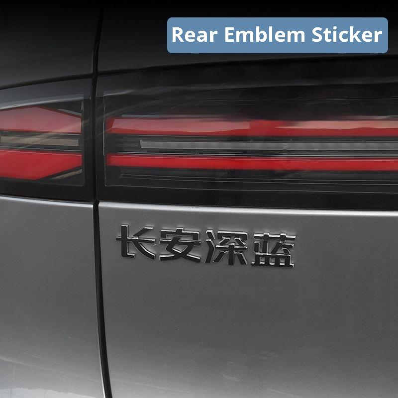 For Deepal S05 Car Emblem Sticker Front Rear Badge Tailgate Letter Decal Exterior Modification Decorative Accessories
